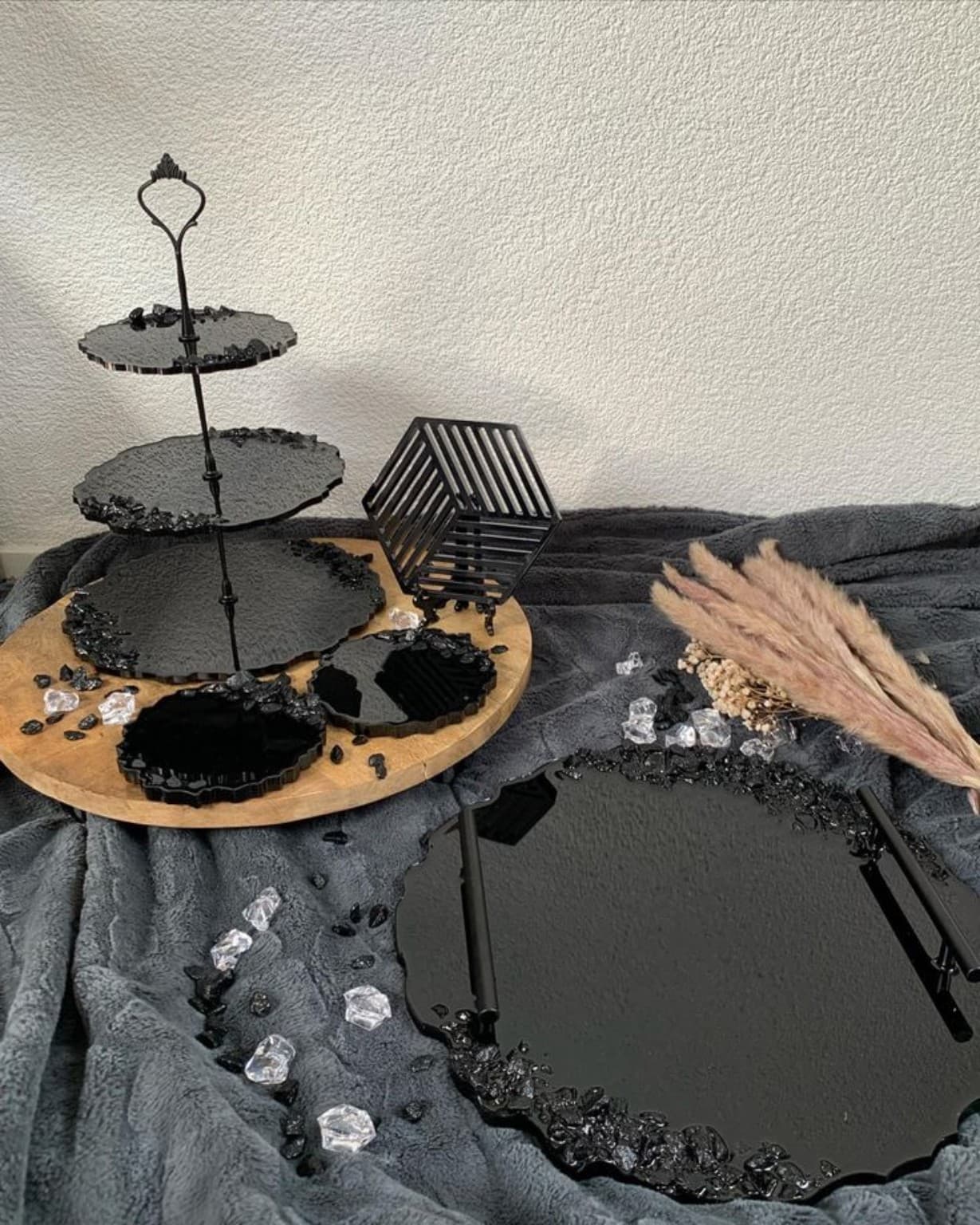 Luxury resin artwork