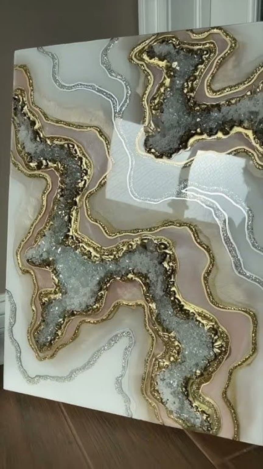 Luxury resin artwork
