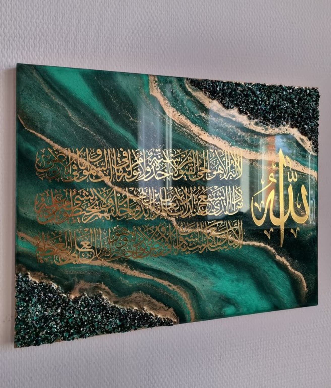 Luxury resin artwork