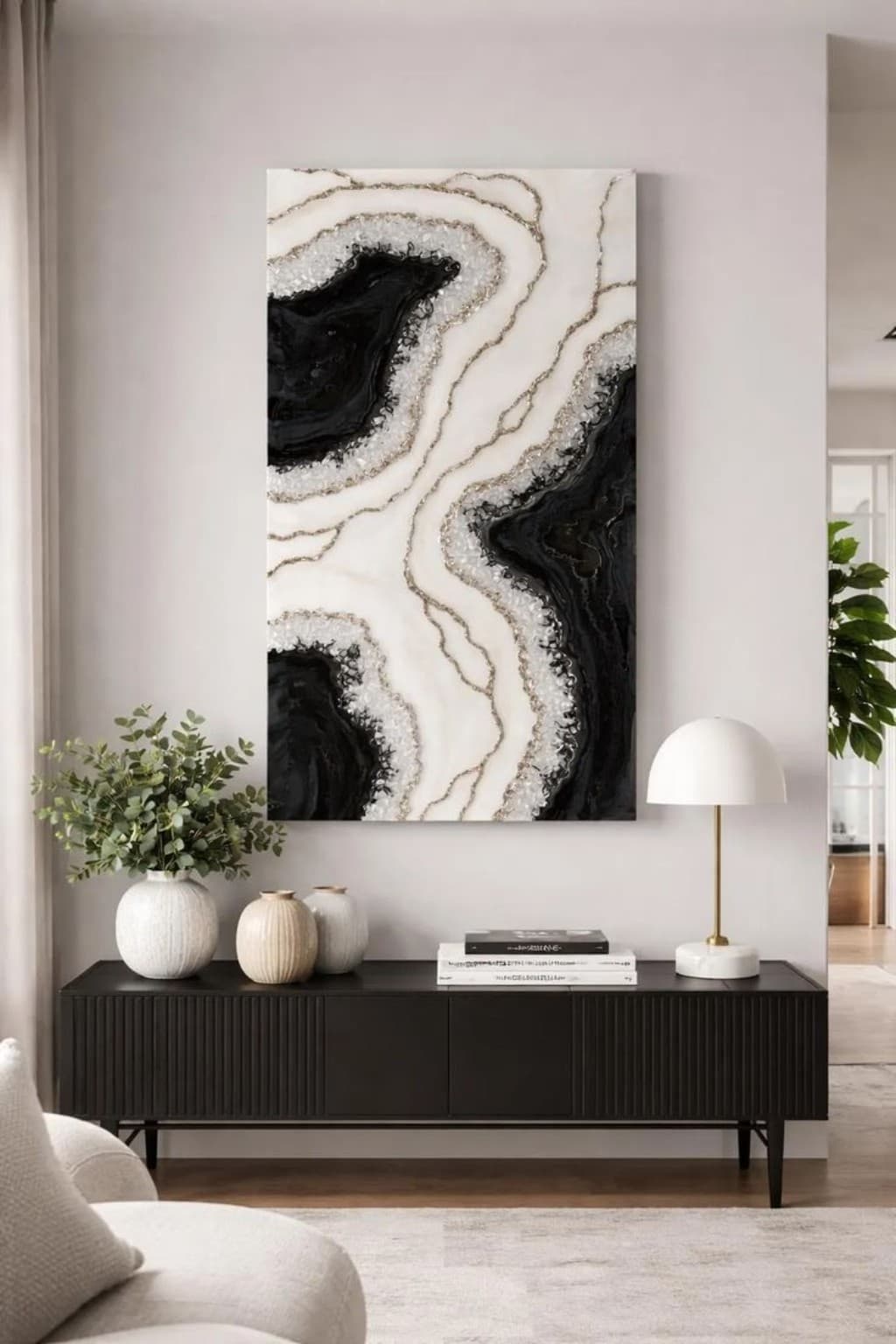 Luxury resin artwork